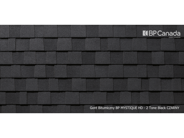 Gont Bitumiczny BP MYSTIQUE HD - 2 Tone Black CZARNY