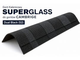 Gont Kalenicowy Superglass do gontów CAMBRIGE - Dual Black (52) [IKO]