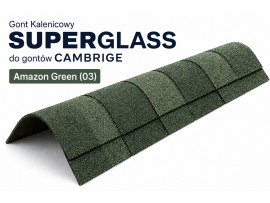 Gont Kalenicowy Superglass do gontów CAMBRIGE - Amazon Green (03) [IKO]