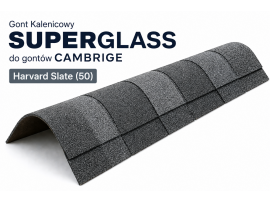 Gont Kalenicowy Superglass do gontów CAMBRIGE - Harvard Slate (50) [IKO]