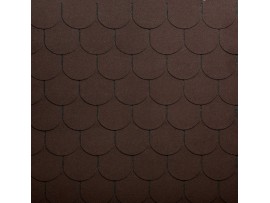 Gont Bitumiczny TEGOLA ECO ROOF TRADITIONAL IT BROWN