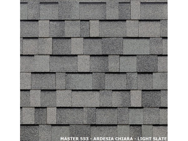 Gont Bitumiczny TEGOLA Master PREMIUM UNICA - LIGHT SLATE 553 Gont Bitumiczny TEGOLA Master PREMIUM UNICA - LIGHT SLATE 553