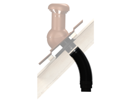 Ruroflex 125 U45 - Rura Przyłączeniowa - [WIRPLAST]