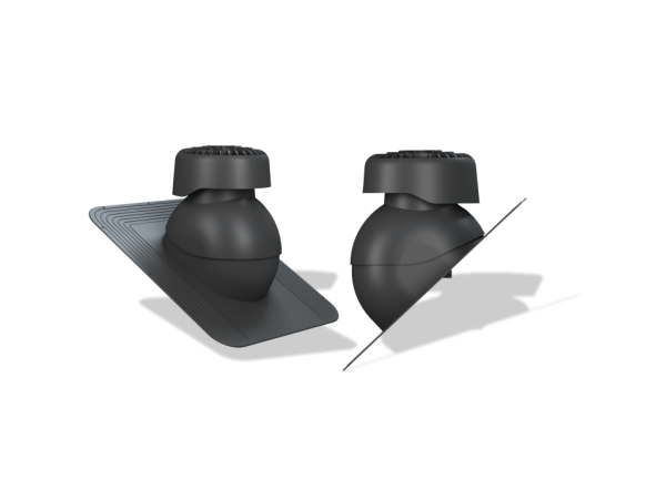 Wywietrznik Kanalizacji STANDARD pod gont/pape fi 110  Antracytowy