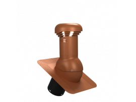 Kominek wentylacyjny z odpływem kondensatu Standard PRO fi150 H440 W02 - POD POKRYCIE Gont Bitumiczny [WIRPLAST]