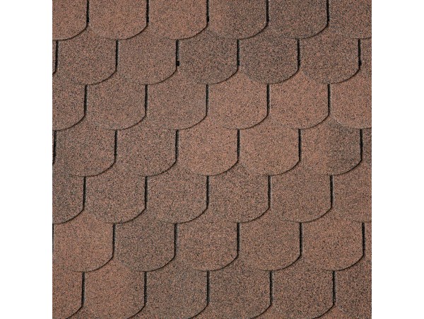 Gont Bitumiczny IKO NUMBER ONE Biber BRĄZ 07