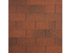 Gont Bitumiczny IKO Superglass 3-Tabs - Riviera Red (55)