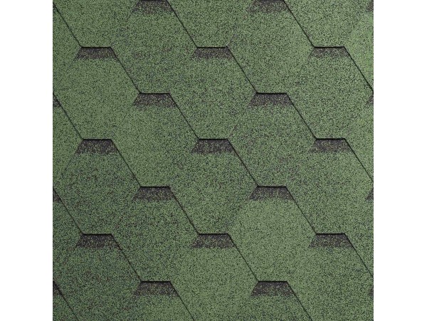 Gont Bitumiczny IKO Superglass Hex -  Amazon Green Ultra (23) Gont Bitumiczny IKO Superglass Hex -  Amazon Green Ultra (23)