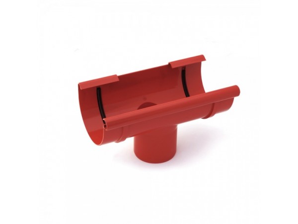 BRYZA Lej spustowy 100/90mm - Czerwień 61-043 BRYZA Lej spustowy 100/90mm - Czerwień 61-043