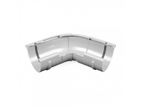 BRYZA Narożnik zewnętrzny 125mm (regulowany) - Biel 62-271