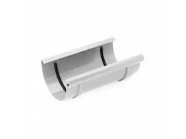 BRYZA Złączka rynnowa 150mm - Biel 63-031